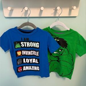 Bundle of Marvel T-shirts